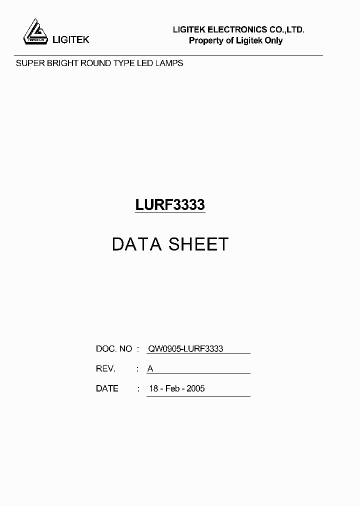 LURF3333_7159083.PDF Datasheet