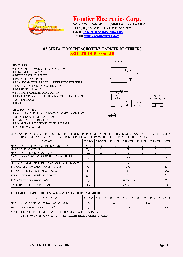 SS86-LFR_7162855.PDF Datasheet