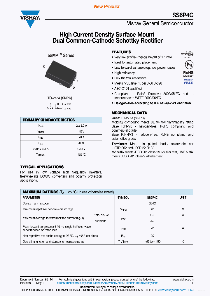 SS6P4C_7167334.PDF Datasheet