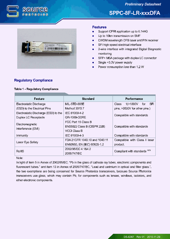SPPC-8F-LR-31EDFA_7174791.PDF Datasheet