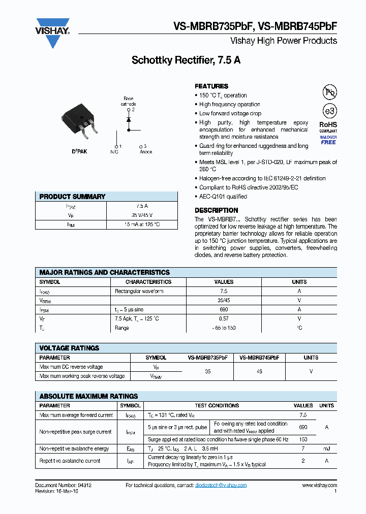 VS-MBRB735PBF_7191585.PDF Datasheet