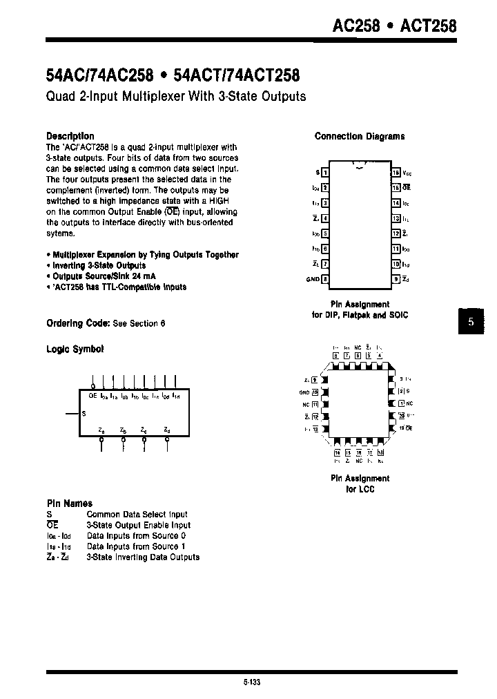 74AC258SCX_7228058.PDF Datasheet