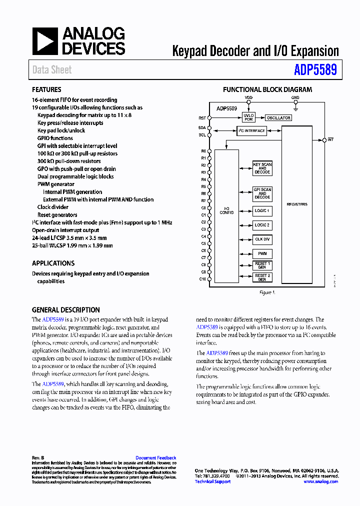 ADP5589CP-EVALZ_7228841.PDF Datasheet
