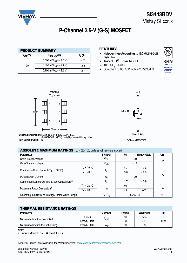 SI3443BDV-T1-E3_7232661.PDF Datasheet