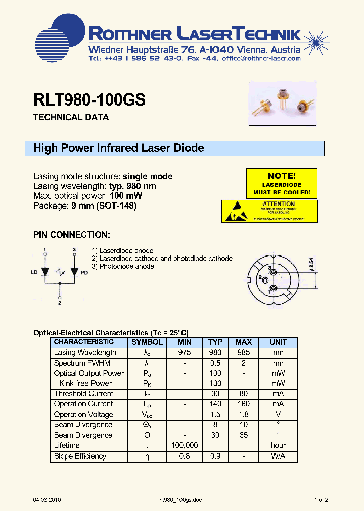RLT980-100GS_7232778.PDF Datasheet