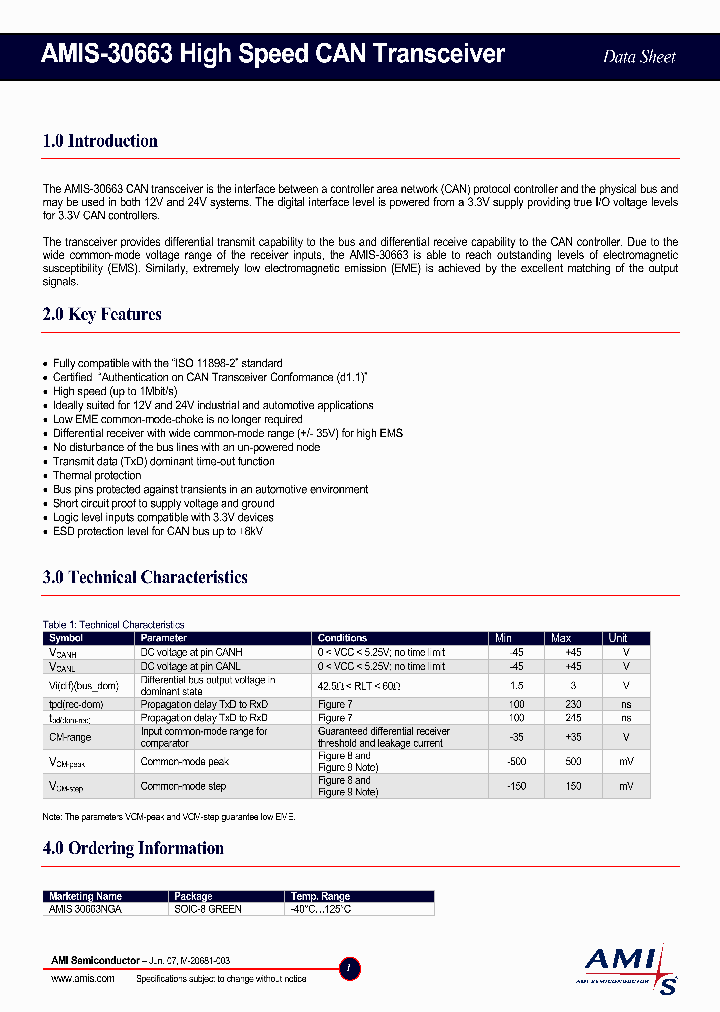 AMIS30663NGA_7233222.PDF Datasheet