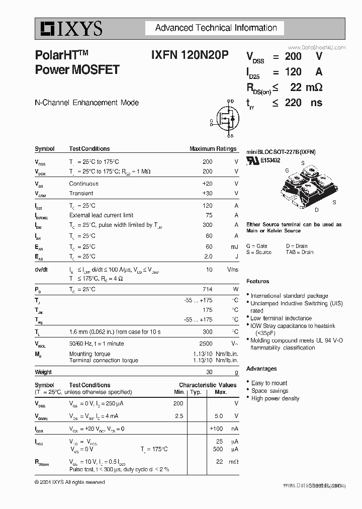 IXFN120N20P_7234386.PDF Datasheet