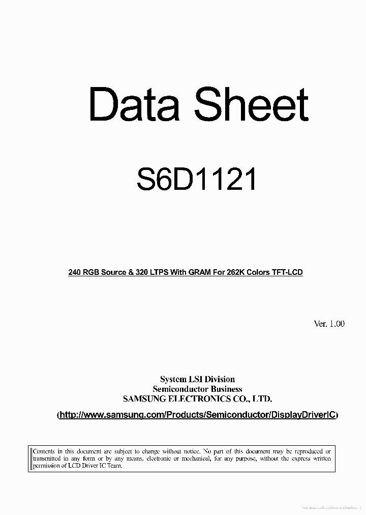 S6D1121_7236376.PDF Datasheet