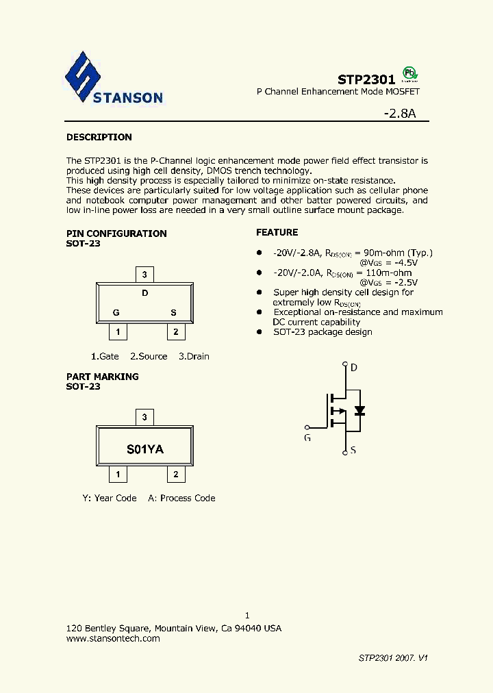 STP2301V1_7238886.PDF Datasheet