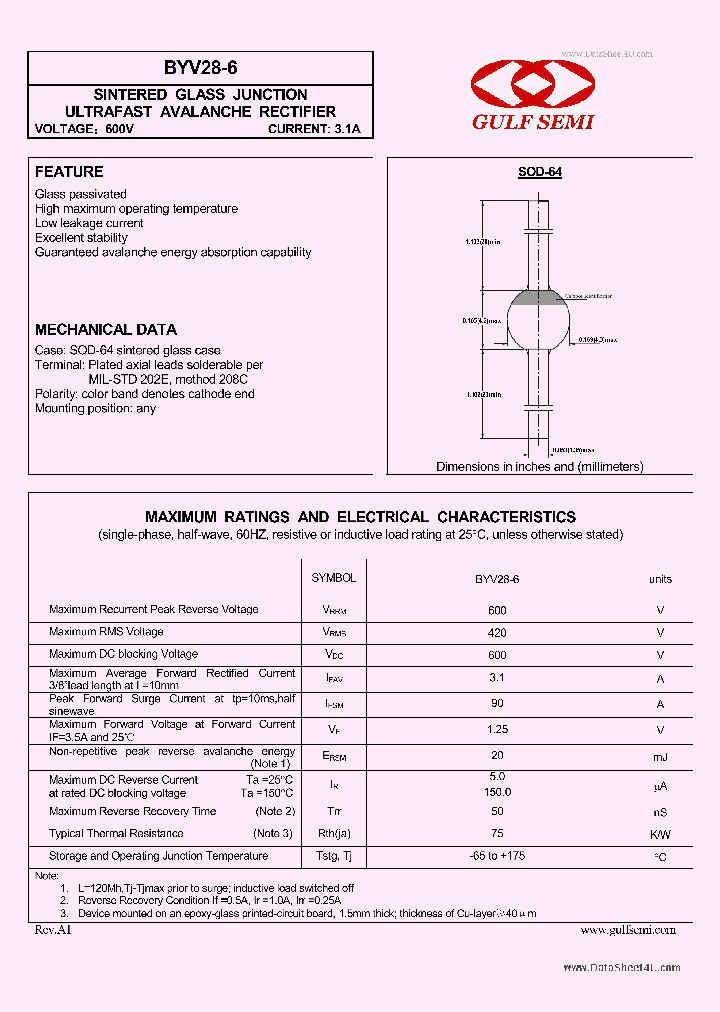 BYV28-6_7243980.PDF Datasheet