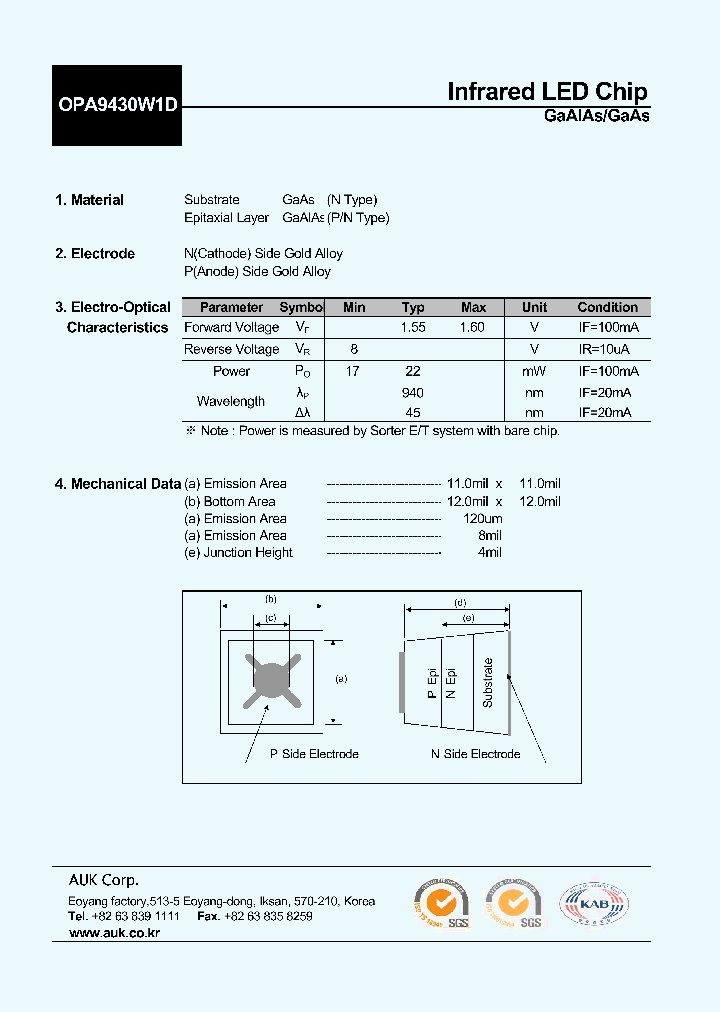 OPA9430W1D_7244376.PDF Datasheet