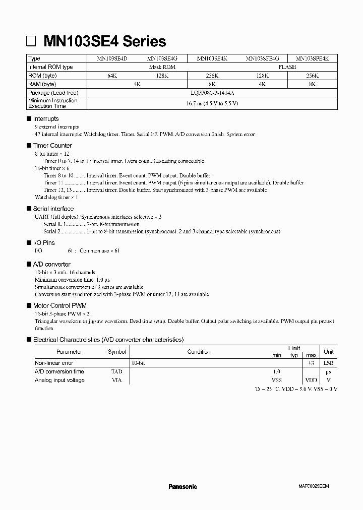 MN103SFE4K_7249354.PDF Datasheet