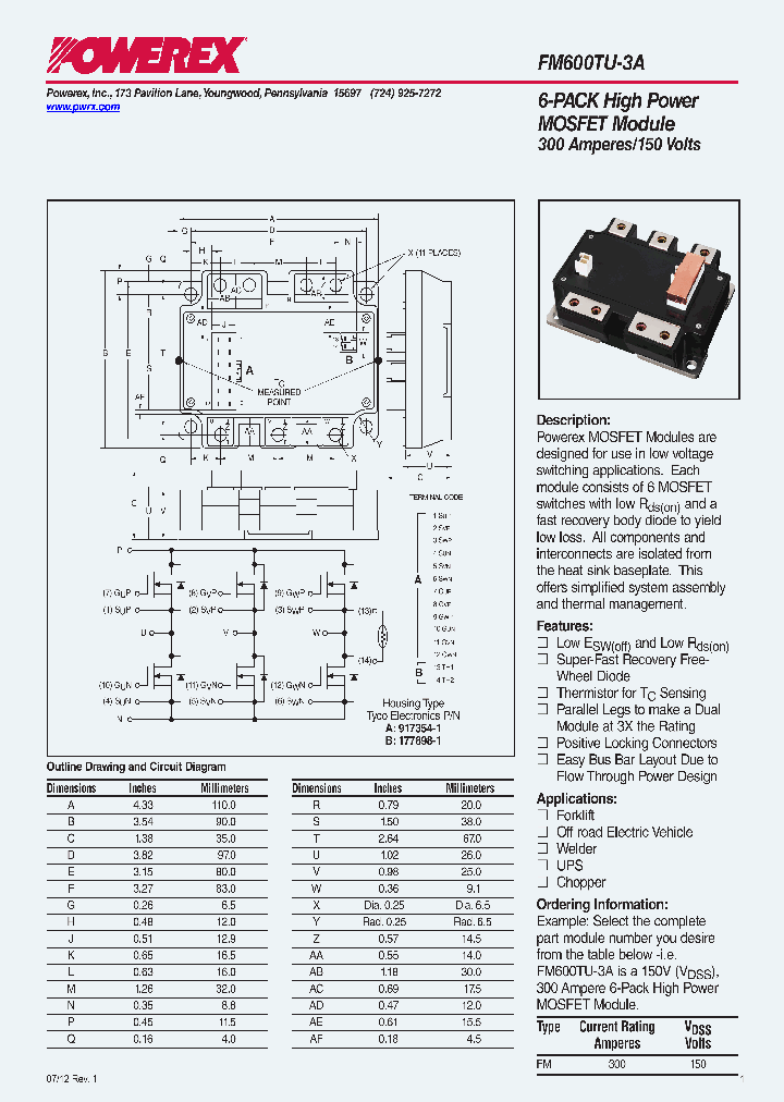 FM600TU-3A_7252568.PDF Datasheet