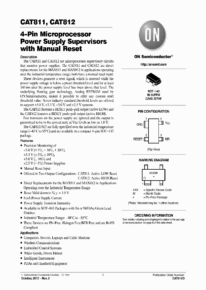 CAT811LTBI_7253790.PDF Datasheet