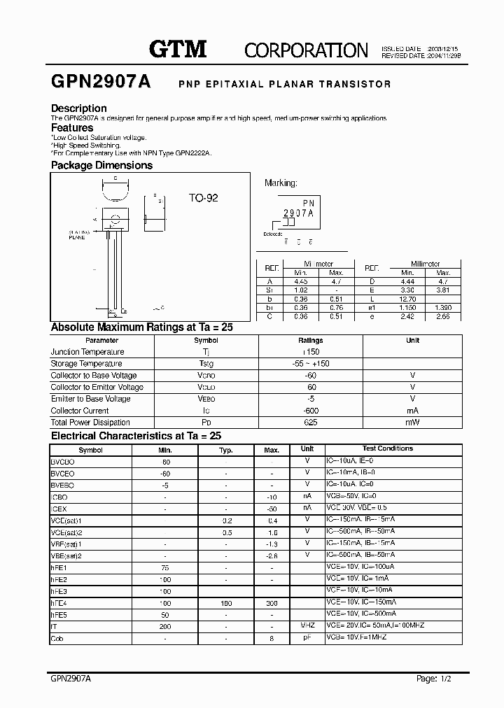 GPN2907A_7257582.PDF Datasheet