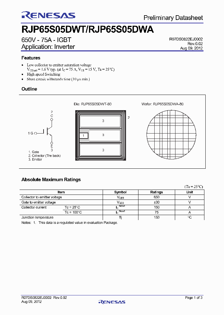 RJP65S05DWA-80W0_7258612.PDF Datasheet