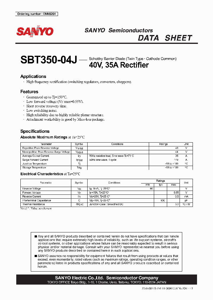 SBT350-04J_7259504.PDF Datasheet