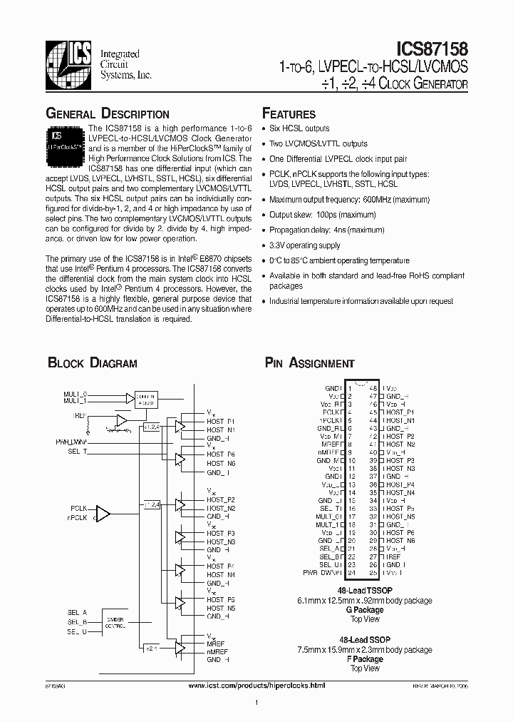 ICS87158AF_7260348.PDF Datasheet