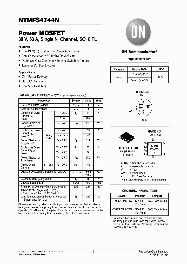 NTMFS4744N_7262664.PDF Datasheet