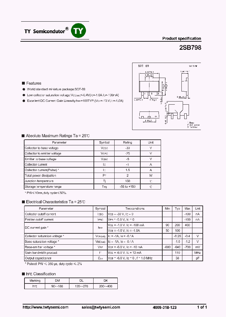2SB798_7271079.PDF Datasheet