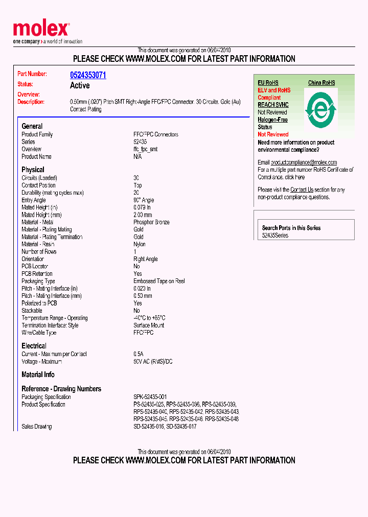 52435-3071_7275076.PDF Datasheet