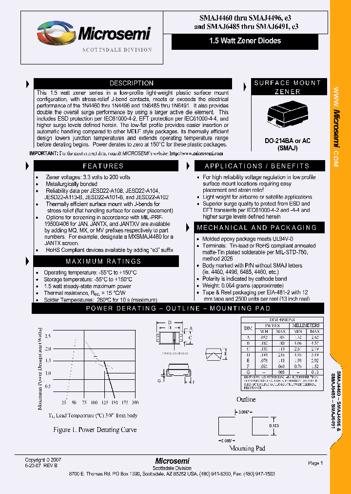 MVSMAJ4474E3_7285282.PDF Datasheet