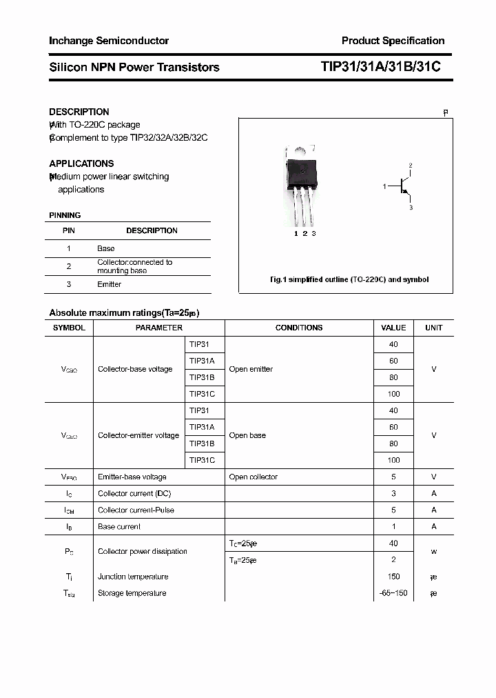 TIP31B_7292847.PDF Datasheet