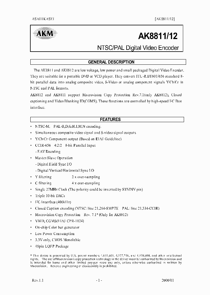 AK8811_7293380.PDF Datasheet