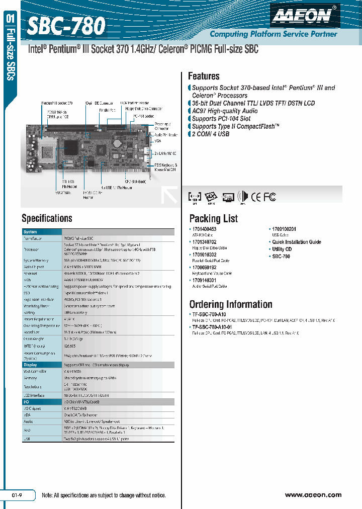 SBC-780_7307406.PDF Datasheet