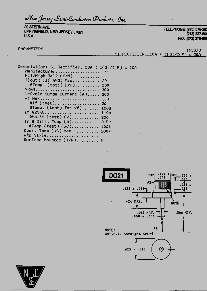 1N3378_7315367.PDF Datasheet