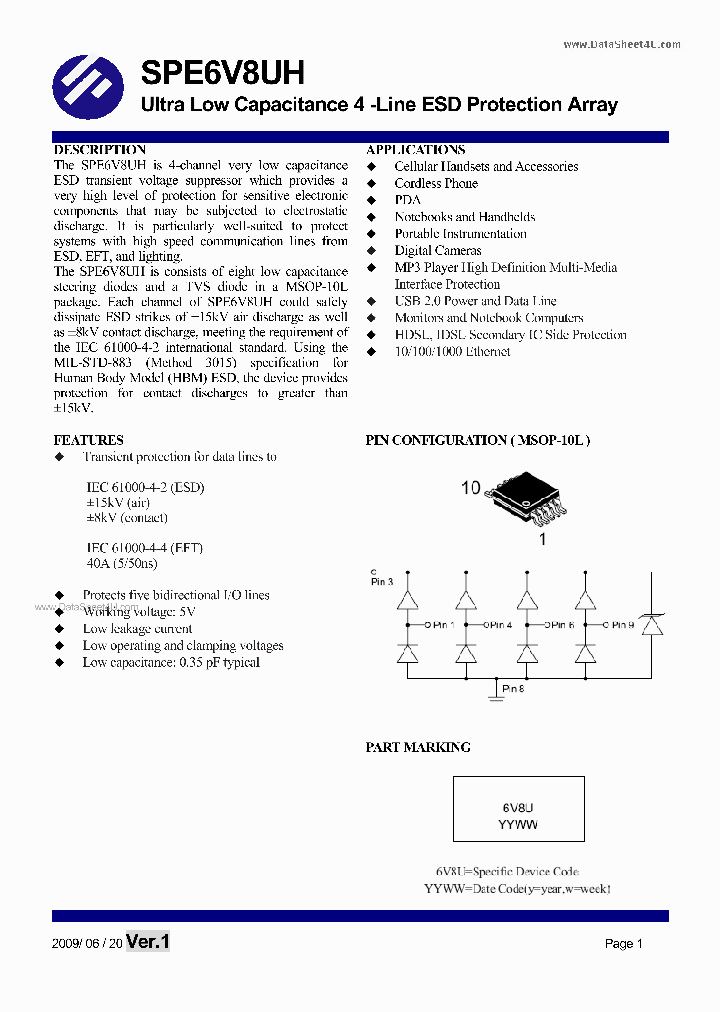 SPE6V8UH_7315994.PDF Datasheet