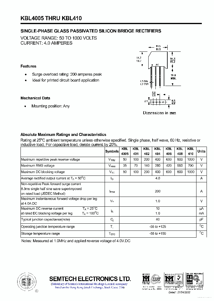 KBL4005_7318530.PDF Datasheet