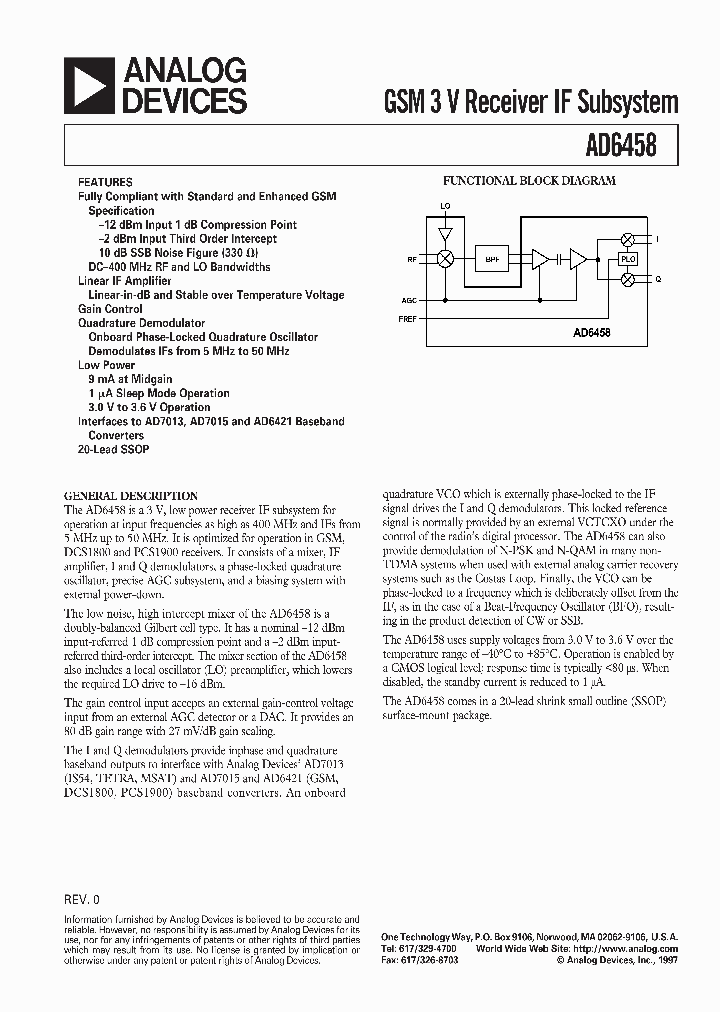 ANALOGDEVICESINC-AD6458ARS_7326746.PDF Datasheet