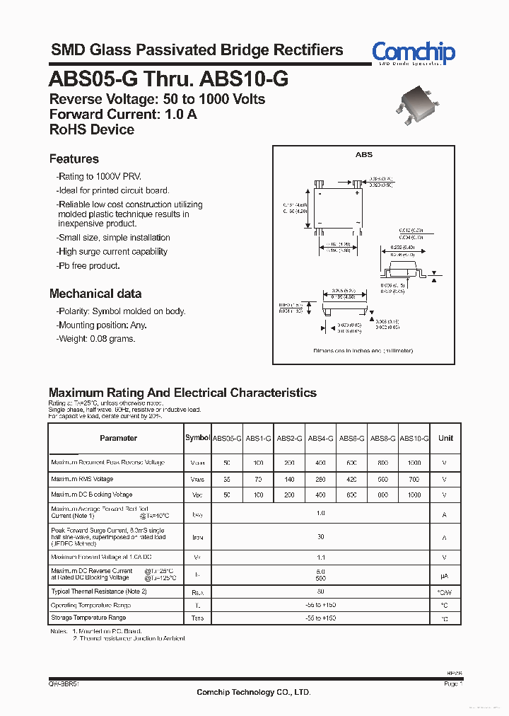 ABS05-G_7336621.PDF Datasheet