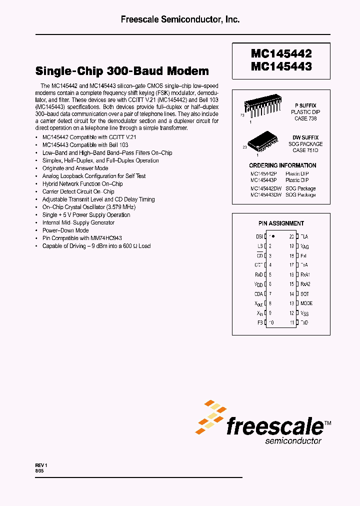 MC145443P_7338952.PDF Datasheet