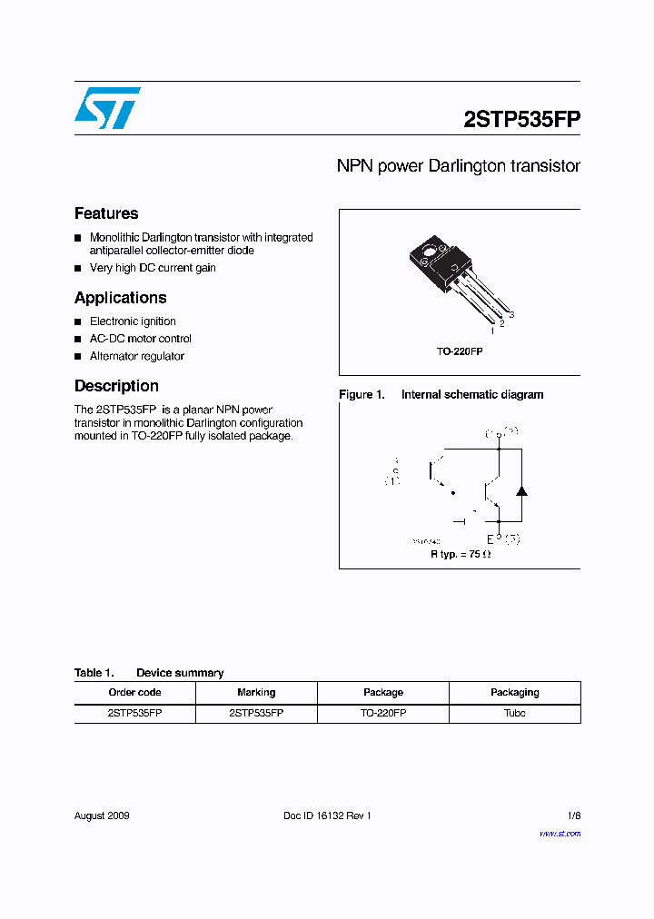 2STP535FP_7341451.PDF Datasheet