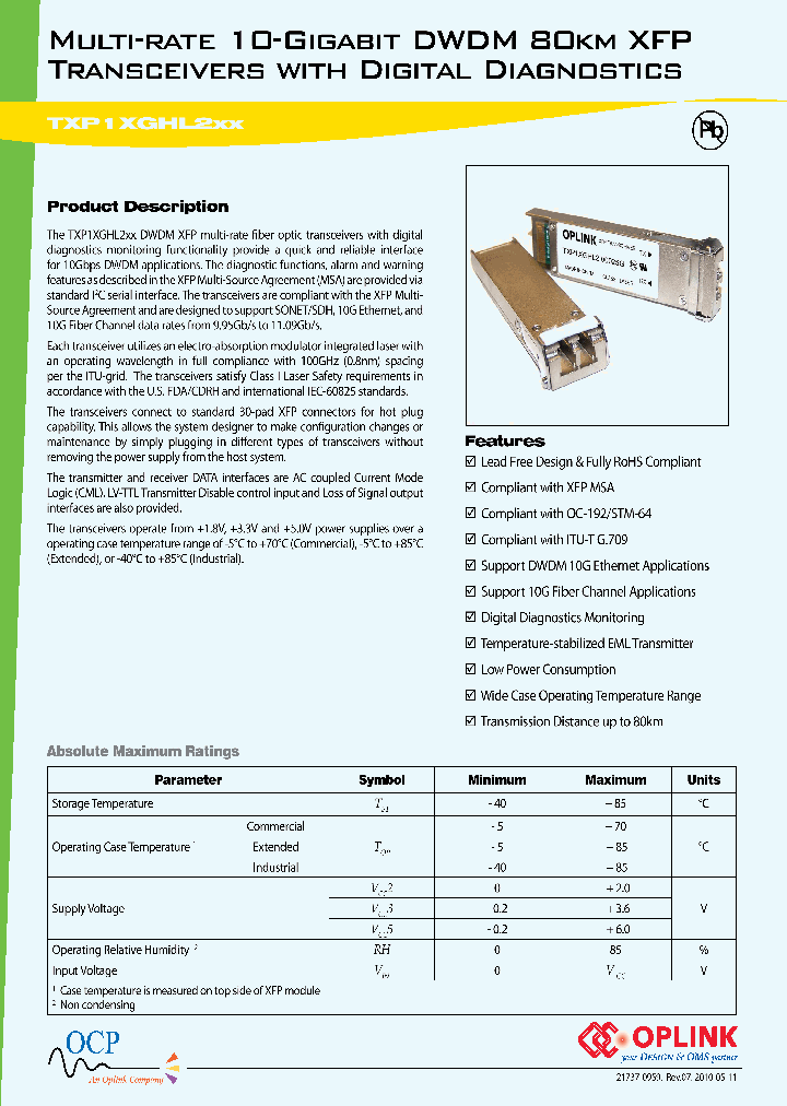 TXP1XGHL2E00025G_7352202.PDF Datasheet