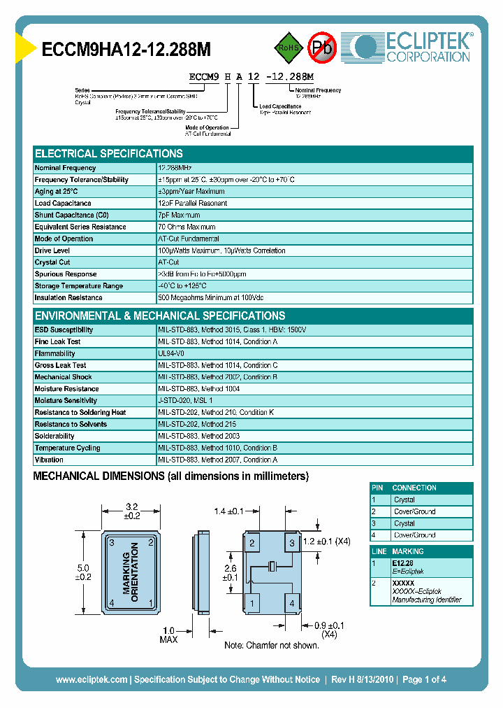 ECCM9HA12-12288M_7353763.PDF Datasheet