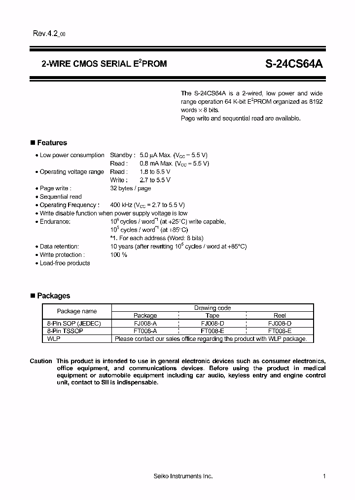 S-24CS64A0I-H8TX_7355395.PDF Datasheet