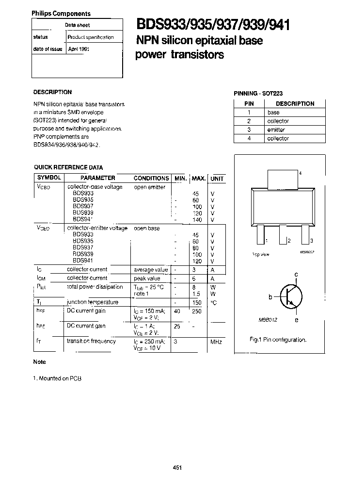 BDS935_7371960.PDF Datasheet