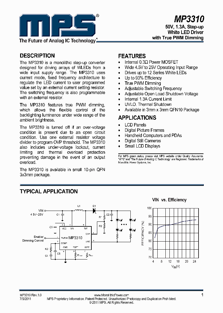 MP3310_7390315.PDF Datasheet