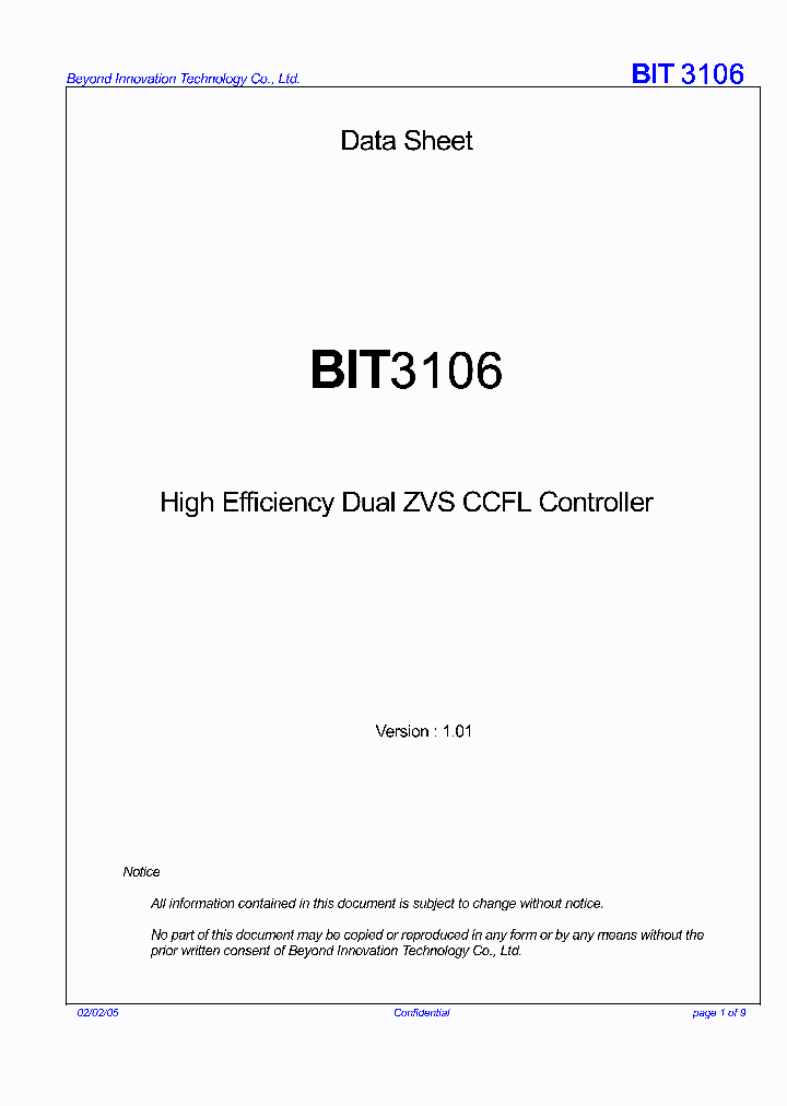 ELECTRONICTHEATRECONTROLSINC-BIT3106_7410176.PDF Datasheet
