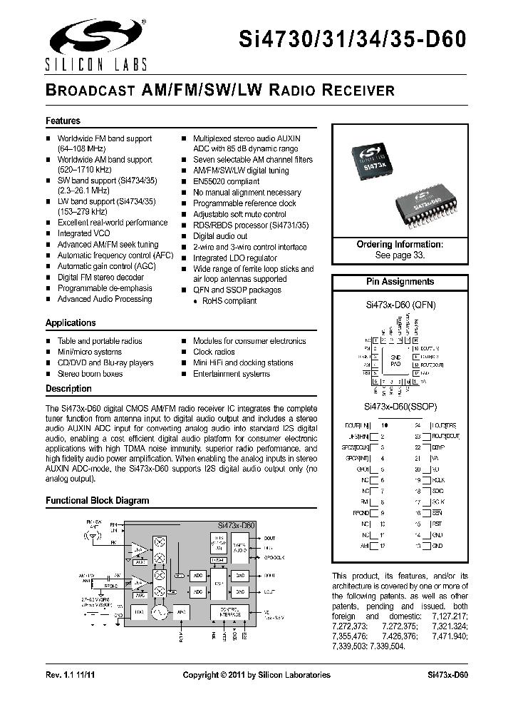 SI4730-D60-GM_7421297.PDF Datasheet