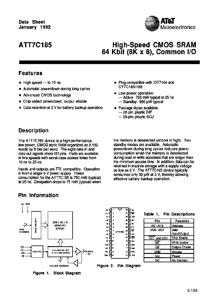 ATT7C185J-12_7447500.PDF Datasheet
