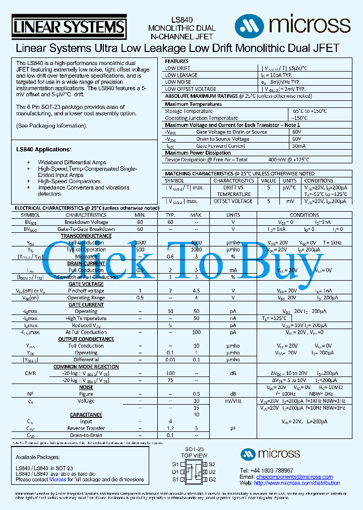 LS840SOT-23_7457868.PDF Datasheet