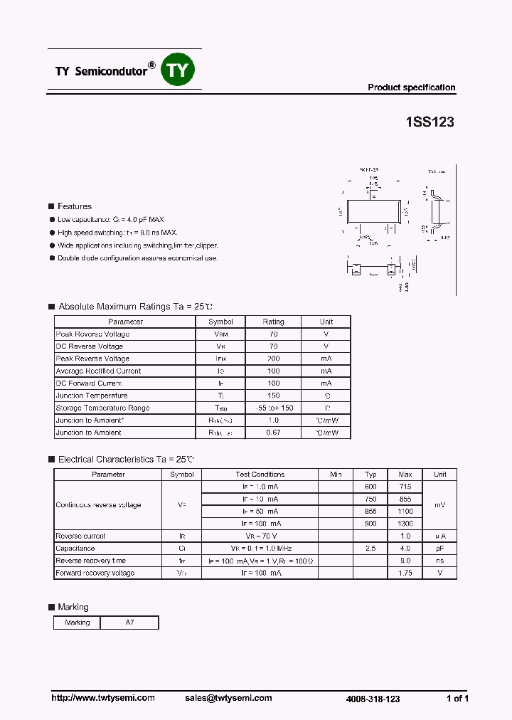 1SS123_7465854.PDF Datasheet