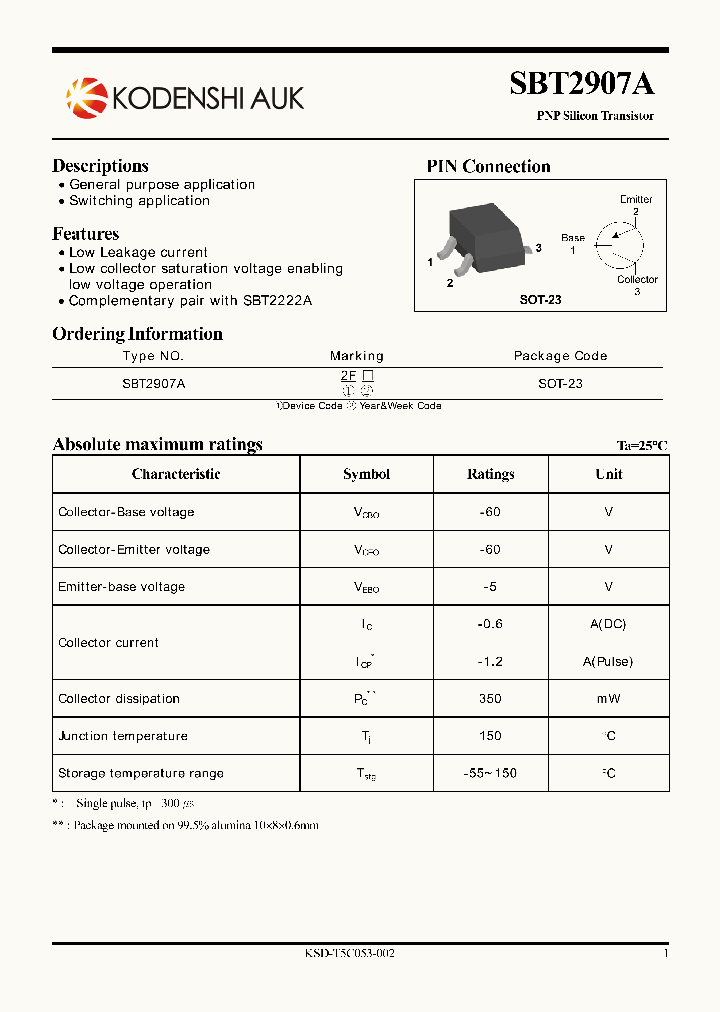 SBT2907A_7490373.PDF Datasheet