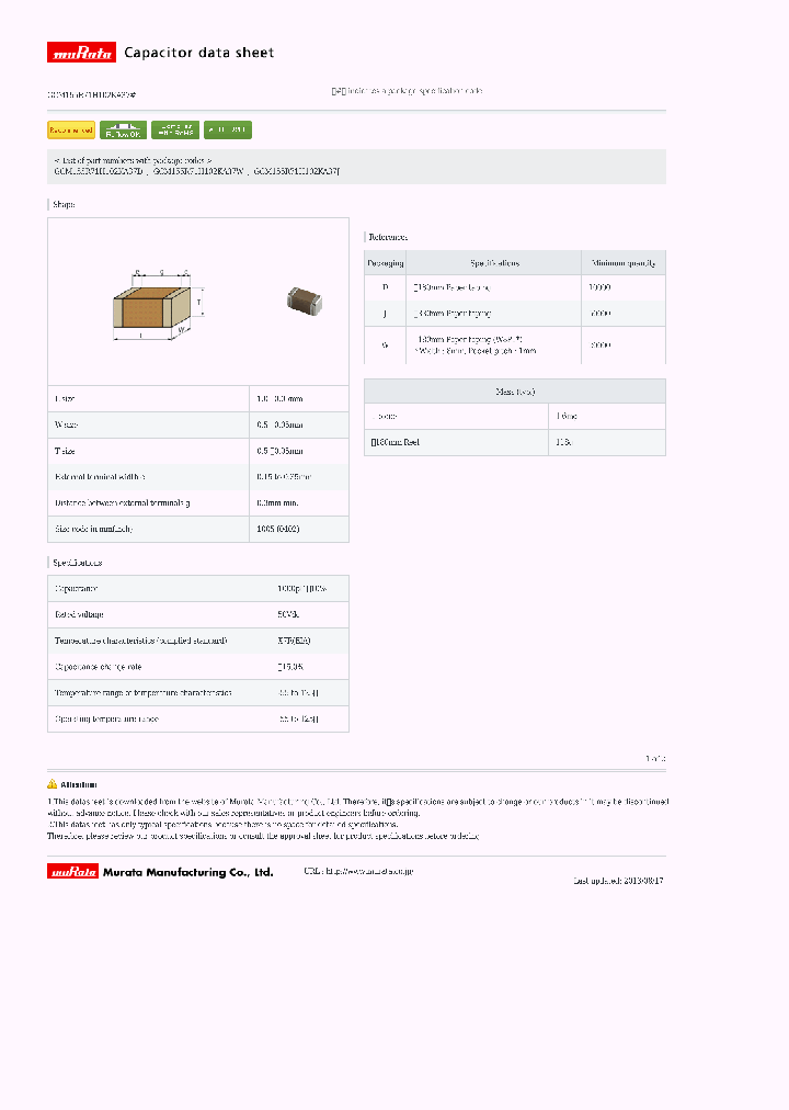 GCM155R71H102KA37W_7502804.PDF Datasheet