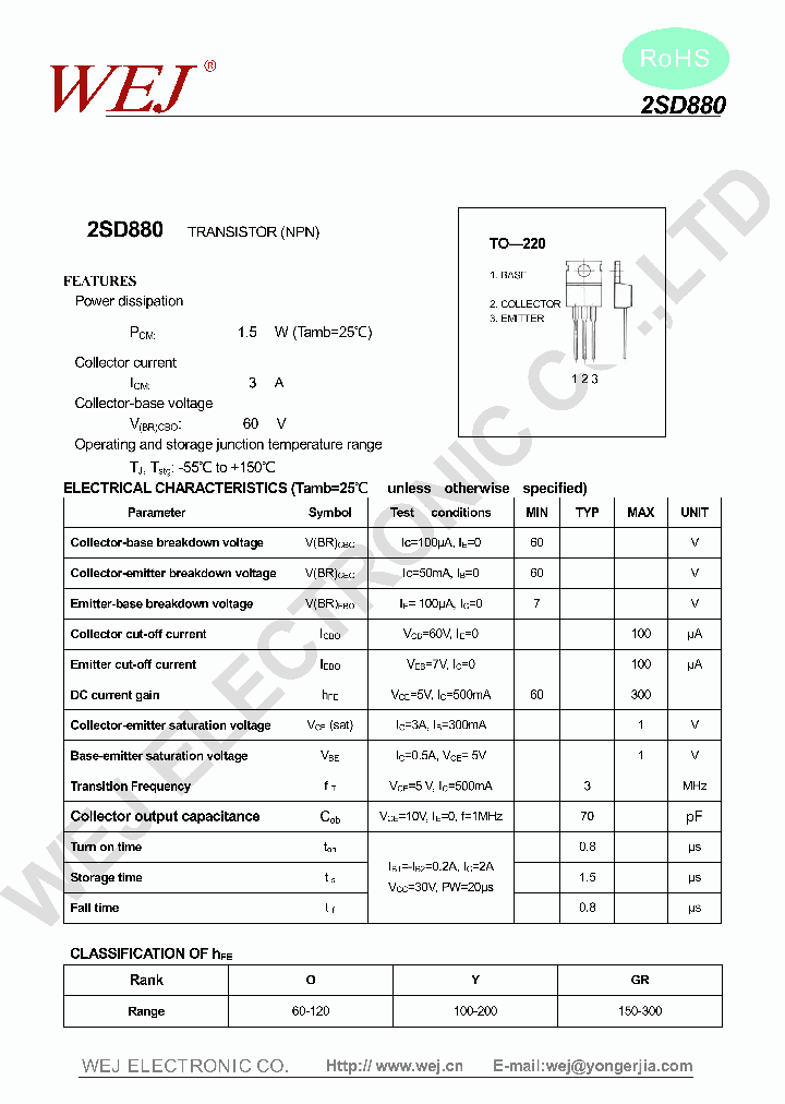 2SD880_7506986.PDF Datasheet