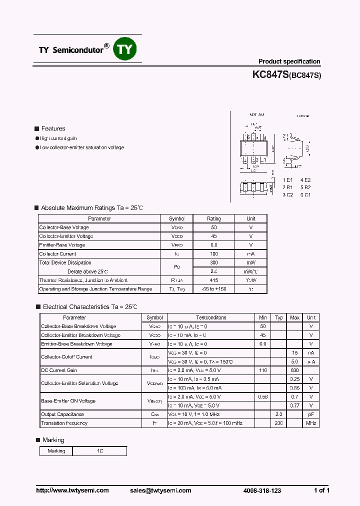 BC847S_7509268.PDF Datasheet